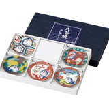 [日本製造] Doraemon 九谷燒小盤子 (一套五件)