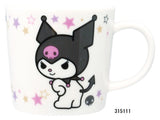[日本製造] Kuromi Stars 茶碗/馬克杯/餐具/盤子/杯墊